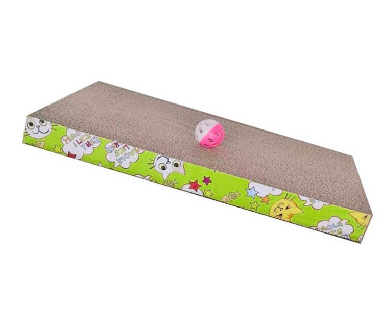 帶涂鴉的貓抓板